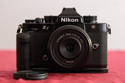 Nikon Z 50 20.9MP with 28mm Lens, Grip and Memory, USA Mirrorless Camera - Black