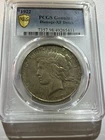 1922  Peace Dollar Philadelphia Min   $1 PCGS Certified Genuine Damage XF Detail