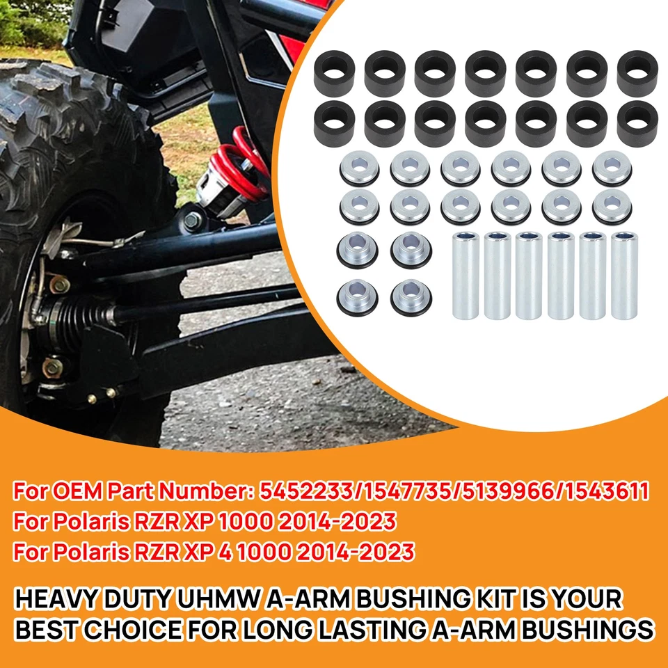 For 2014 - 2023 Polaris RZR XP 1000,XP 4 1000 A-Arm Bushing Kit Longest Lasting - Image 2 of 4