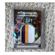 Panini 2024 Spectra Monumental Rookie Patch /40 J.J. McCarthy Vikings MM-JJM
