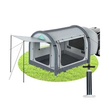 Inflatable SUV Tent for Camping, Large Quick Setup Blow Up Tents, 6-Person Te...