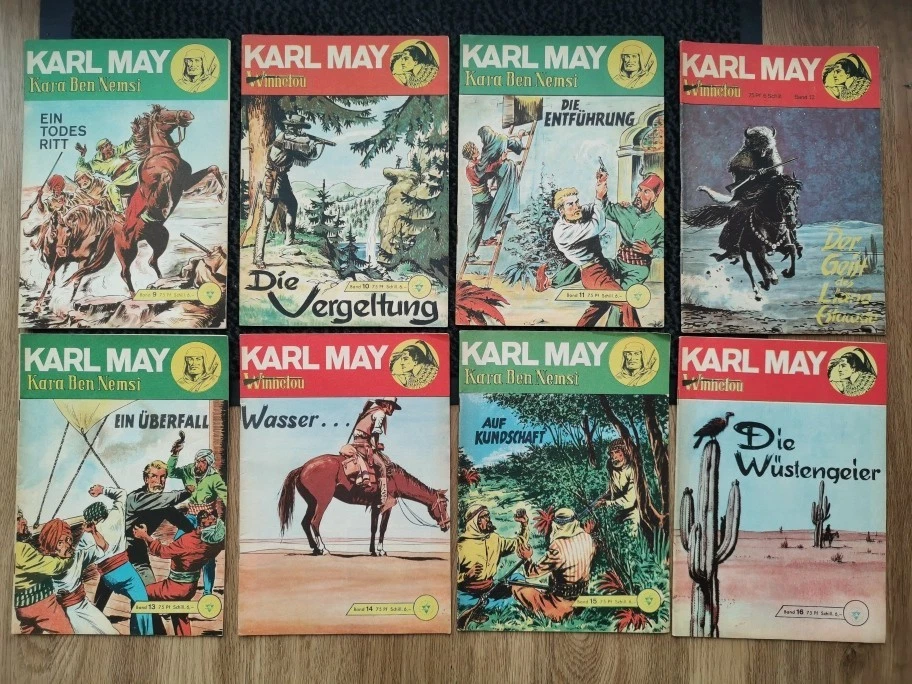 Karl May Comics - Winnetou - Kara Ben Nemsi - Rarität - Walter Lehning Verlag - Bild 2 von 4