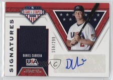 2019 USA Baseball Stars & Stripes Signatures /299 Daniel Cabrera #S-DC Auto 0h6x
