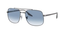Ray-Ban RB 3699 gunmetal clear gradient blue 004/3F Sunglasses