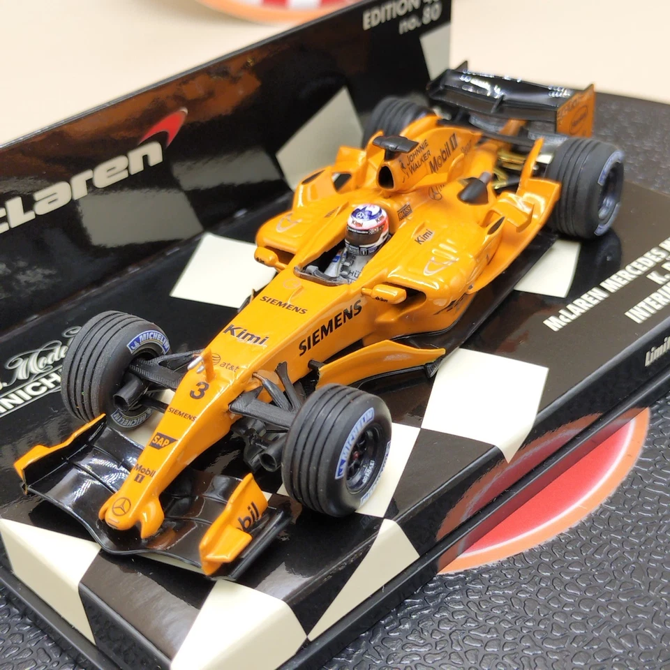 MINICHAMPS 1/43 McLaren Mercedes MP4-21 Interim Livery 2006 Raikkonen 530064373 - Image 2 of 4