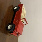 Tonka Jeepster: Red: No top: Vintage 1970s: Good Condition Jeep