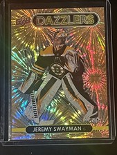 2021-22 Upper Deck Series 1 - Dazzlers Jeremy Swayman #DZ-4 Orange (RC)