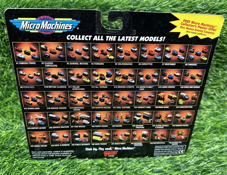 Semirremolque vintage Micro Machines 1998 #30 Highway Truckers nuevo Foto 4 de 4