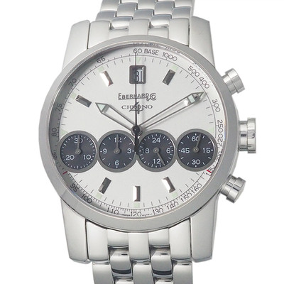 Eberhard & Co. Chronograph Ref. 31041 White Dial Automatic 40mm Date Men's watch