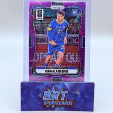 2026 Panini Prizm FIFA World Cup #475 Kerim Alajbegovic Purple Disco Prizm #/355