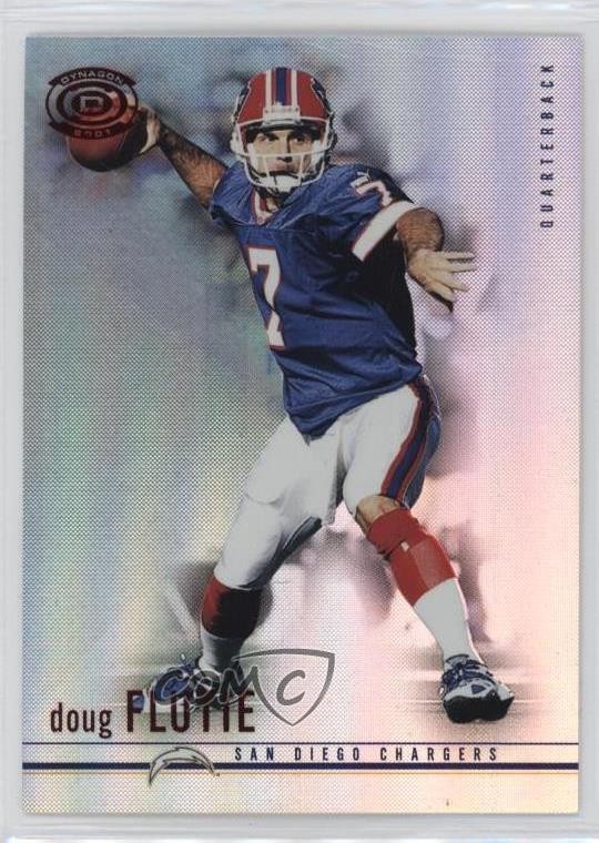 2001 Pacific Dynagon Red 42/99 Doug Flutie #81 u6m