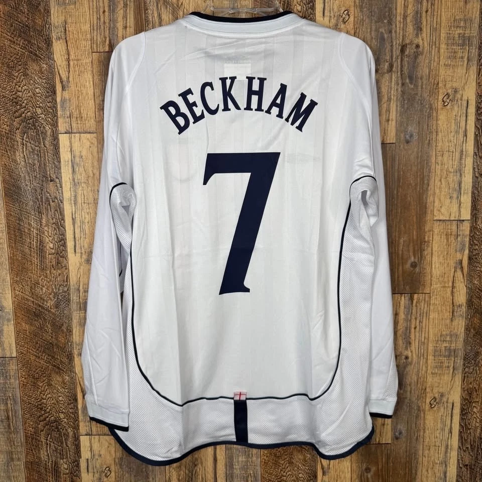 Preços baixos em David Beckham Masculino Inglaterra Equipe