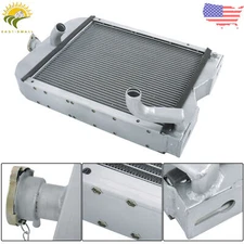 Aluminum Tractor Radiator For Ford 8N 9N 2N Models 86551430 789 790 791 8N8005