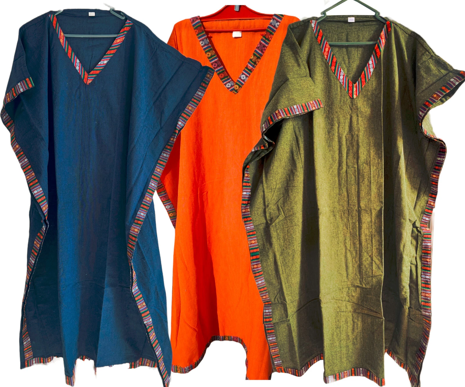 Cotton Blend Kaftan Robe Poncho Maxi Gown Dress Nightwear Sleepwear Loungewear
Opens in a new window