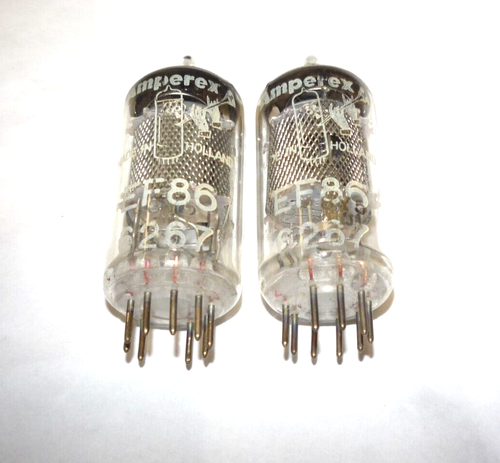 RARE Valvo EF86/6267 Mesh Shield D-getter Tube - Germany 1960 - Foto 8