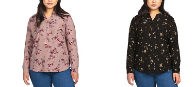 Hilary Radley Ladies' Long Sleeve Blouse