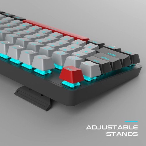 High-Performance Mechanical Gaming Keyboard - Blue Switches and Multimedia Keys - Picture 5 of 11