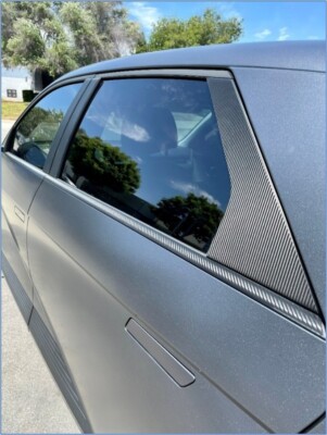 CARBON FIBER Pillar Post for 2015-2023 Hyundai Equus (6 Piece)