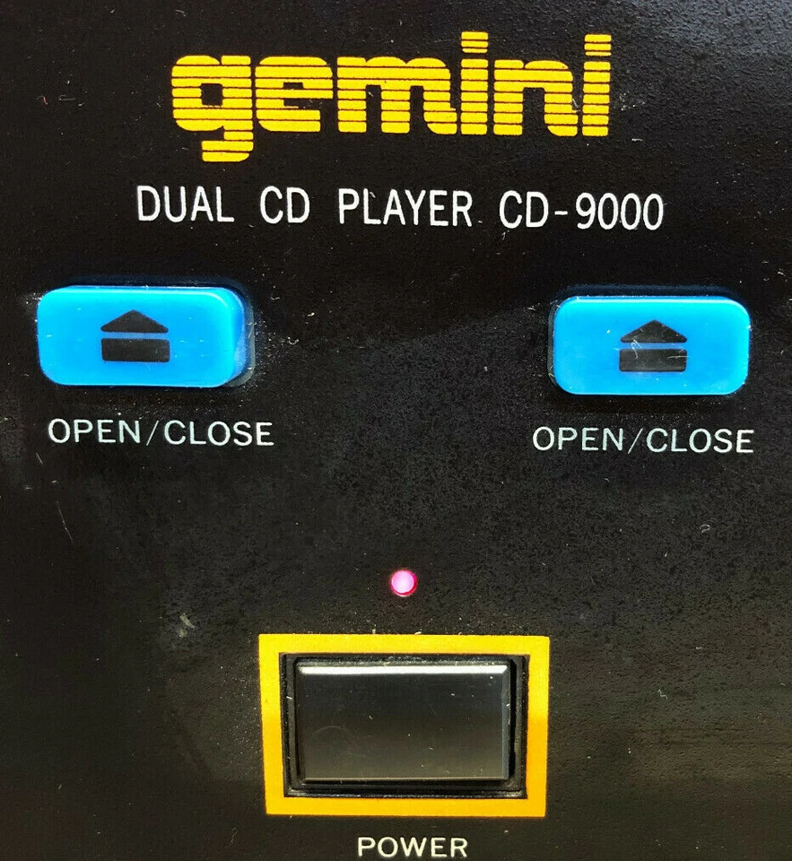 Vintage 1994 GEMINI - CD-9000 Dual CD Player - Excellent Condition! - Image 2 of 4