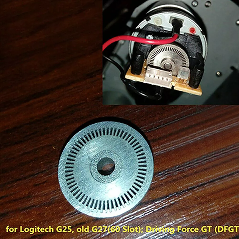 60 Slot Steering Wheel Optical Encoder for Logitech GT5 G25 G27