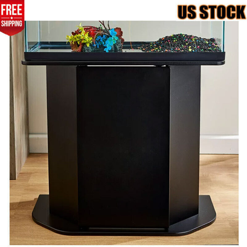 Aquarium Stand Storage 20/29 Gal Fish Tank Holder Wood Door