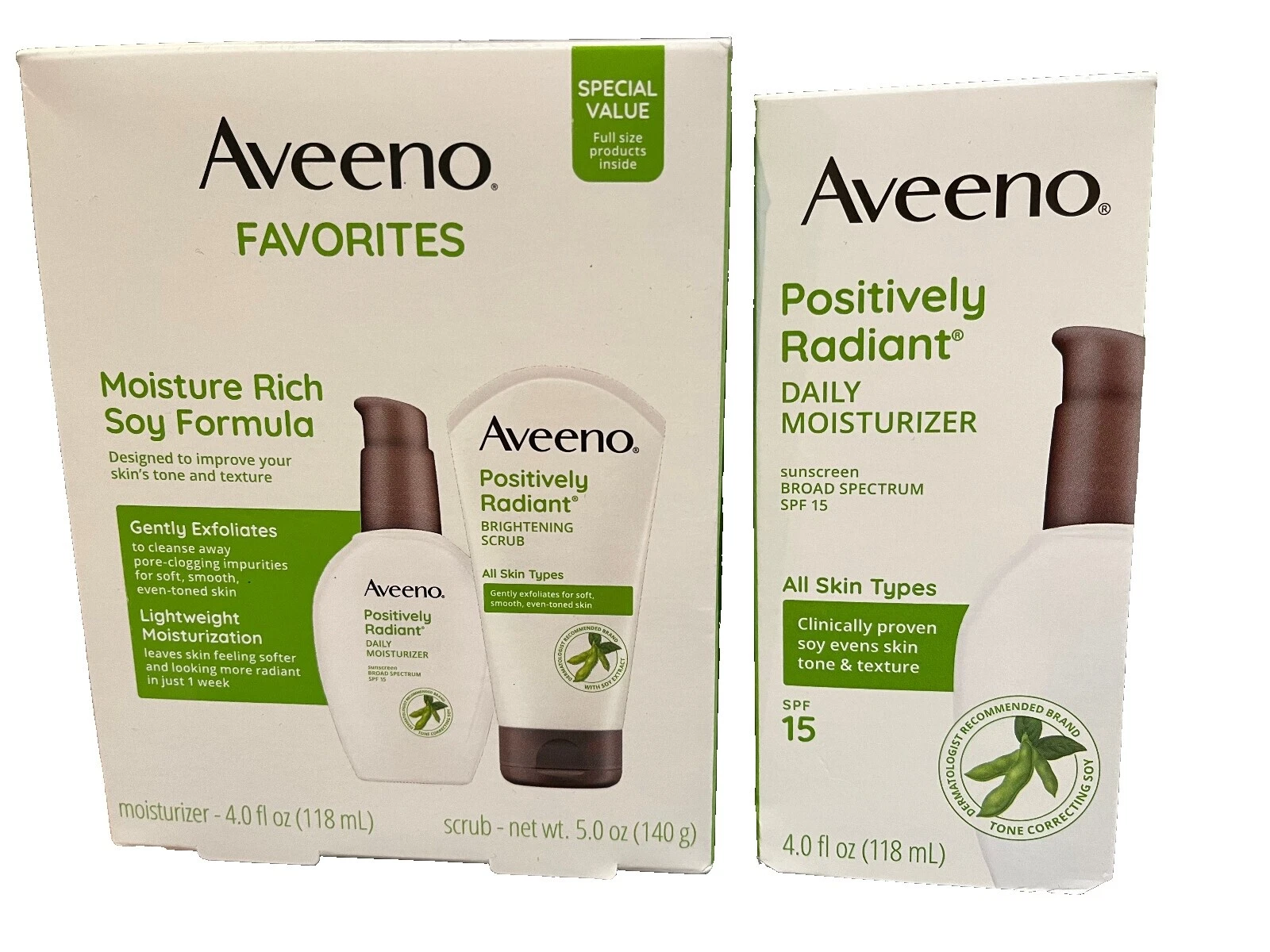 Aveeno Anti-Aging Lotions