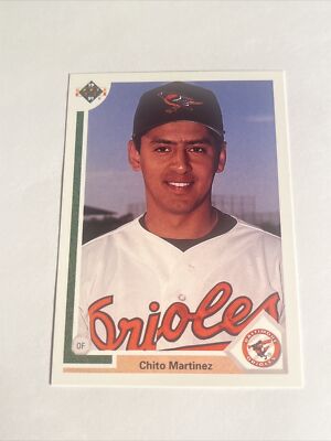 1991 Upper Deck Final Edition Chito Martinez RC Rookie #30F Baltimore Orioles