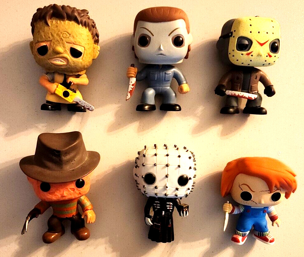 Funko Pop 80's Slasher Figures- Lot of 6