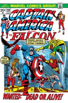 Marvel Comics Captain America Vol 1 #154 1972 5.0 VG/FN 🔑 | eBay