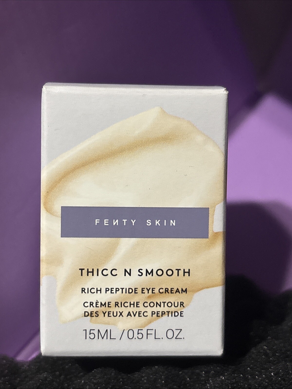 Fenty Skin Thicc N Smooth Peptide Eye Cream 0.5 oz NEW Retail $42