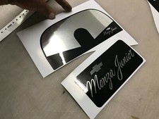 Vintage Decals 1966 1969 Rupp MONZA Jr. Go-Kart CHEVROLET go kart DECALS