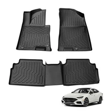 All Weather Floor Mats Liner For 2020-2025 Hyundai Sonata 2021-2025 Kia K5 FWD