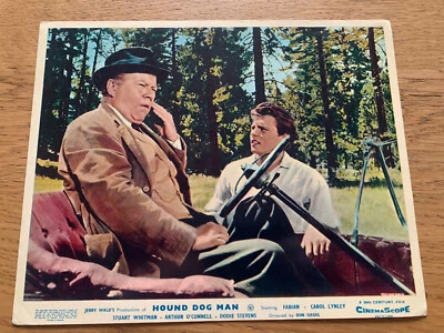 HOUND DOG MAN Original UK Lobby Card FABIAN CAROL LYNLEY SIEGEL 10 x 8 1959 S1 - Image 1 of 2