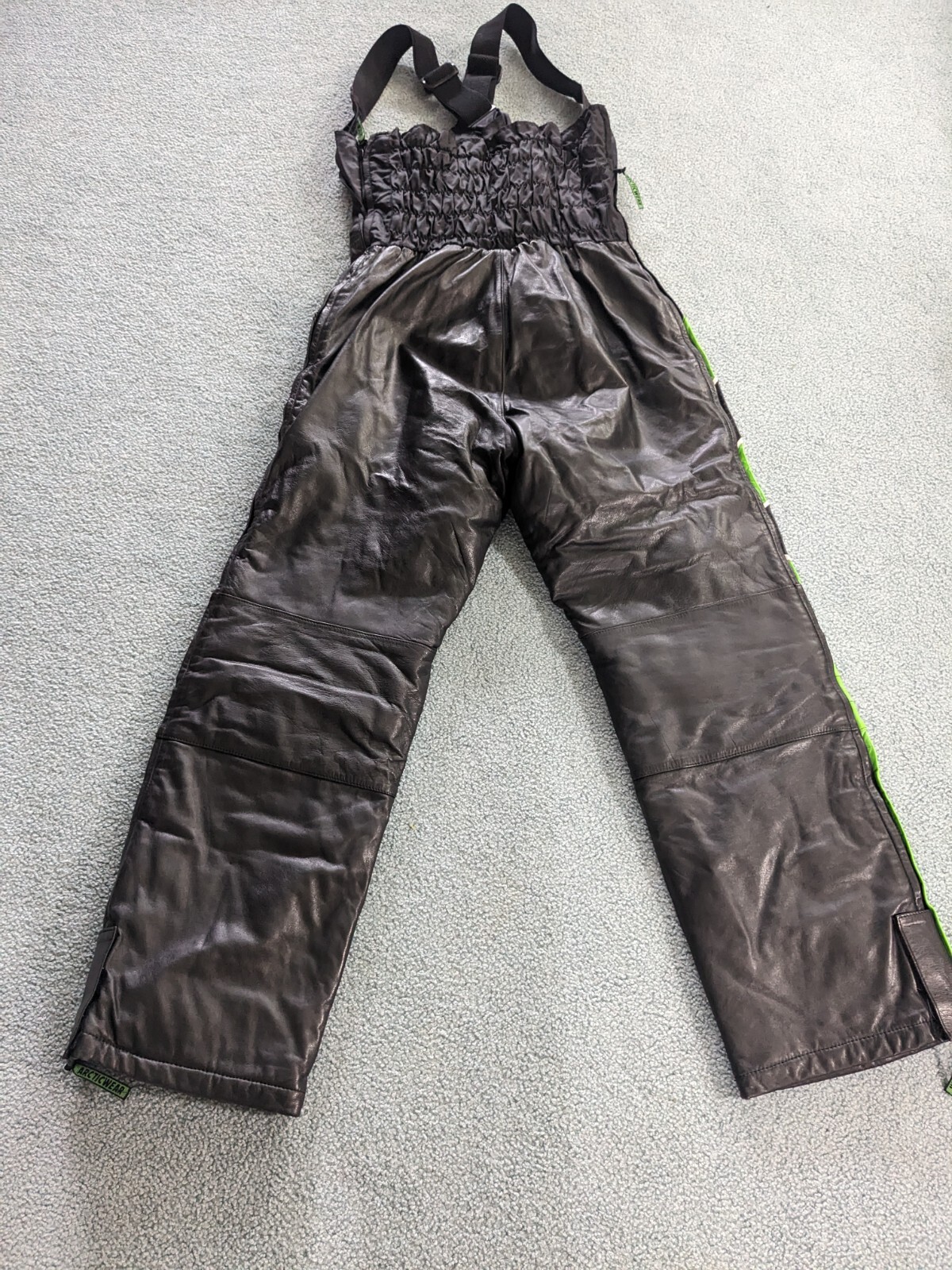 Womens arctic cat leather snowmobile jacket And Bibs eBay