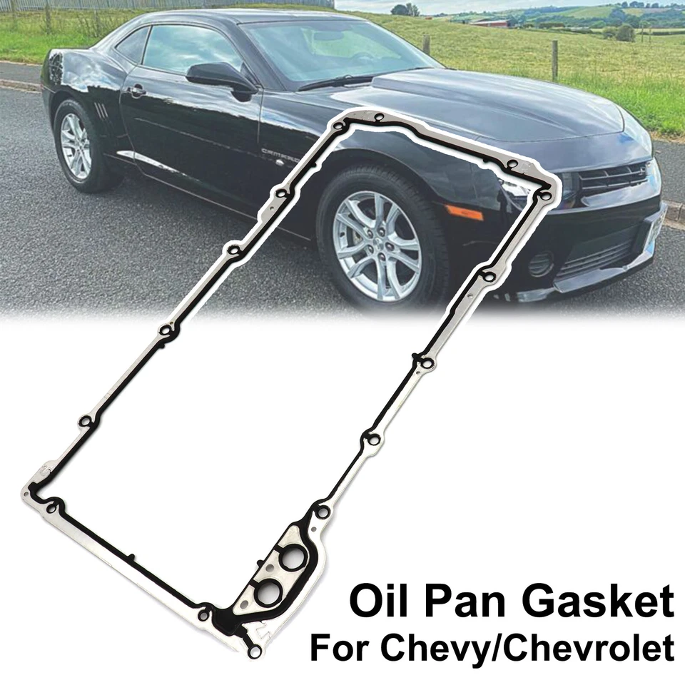 Junta de cárter de aceite para Chevrolet Silverado 5.3 5.7 6.0 LS1 LS2 LS3 LM7 LQ4 1997-2015 Foto 2 de 4