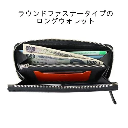 PORTER ENCHASE WALLET Round Zipper Long Wallet 007-02283 Balck NEW