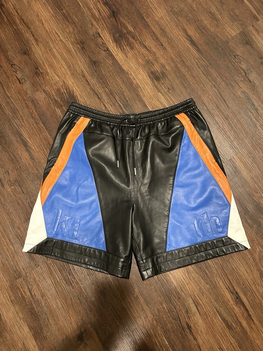 Kith for The New York Knicks Leather Turbo Shorts SZ L | eBay Kith for The New York Knicks Leather Turbo Shorts SZ L | eBay