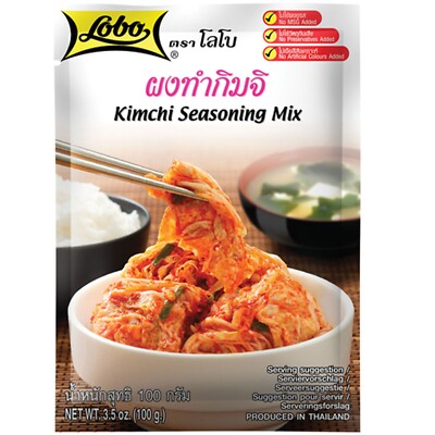100g Lobo Kimchi Würzmischung Pak Choi Kimchi selbermachen Kimchi Seasoning Mix 