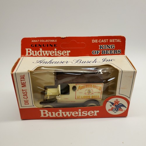Vtg 1979 Budweiser Die Cast Metal Lledo Days Gone City Delivery Truck 1931 Car