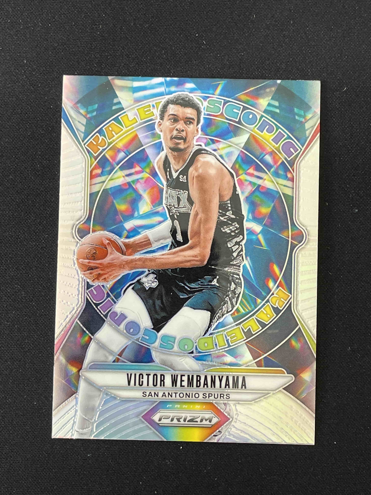 Victor Wembanyama 2024-25 Panini Prizm Kaleidoscopic Silver Prizm Spurs #20