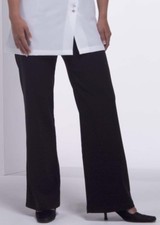 Woman Nursing Healthcare trousers, beauty office uniform black work trouser-T256