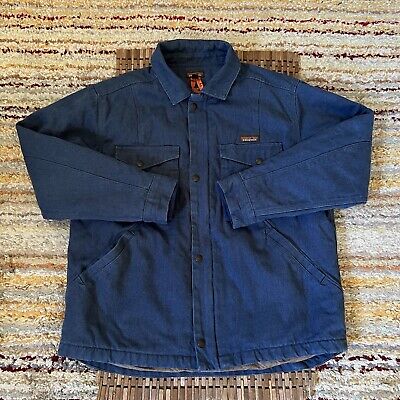 Patagonia Iron Forge Denim Insulated Trucker Jacket Indigo Patagonia Iron Forge Denim Insulated Trucker Jacket Indigo