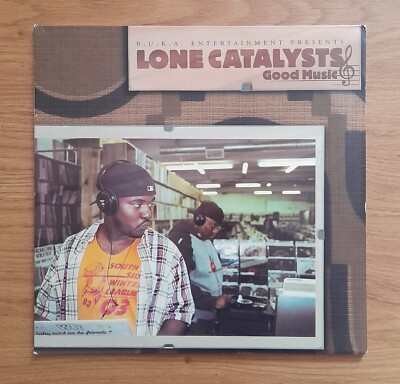 LONE CATALYSTS - GOOD MUSIC ORIGINAL US 2005 2LP MASTA ACE + EL DA SENSEI RARE!!
