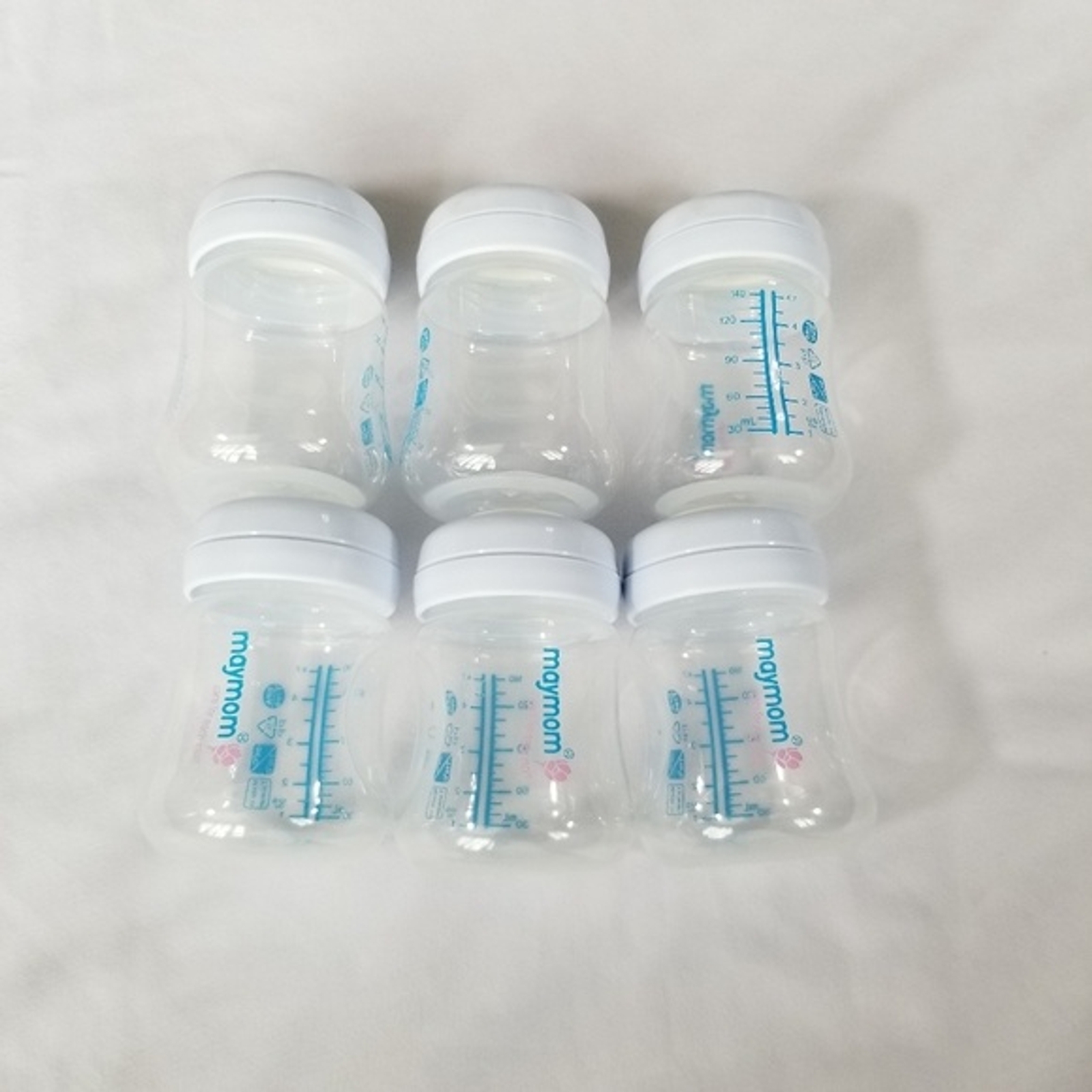 Maymom Wide-Mouth Milk Storage Pumping Bottles SureSeal Sealing Disks 6 Count
