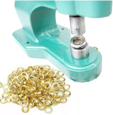 Golden Eyelet Die Curtains Tool 1000 #4 12mm for Semi-Automatic Machine Golden Eyelet Die Curtains Tool 1000 #4 12mm for Semi-Automatic Machine