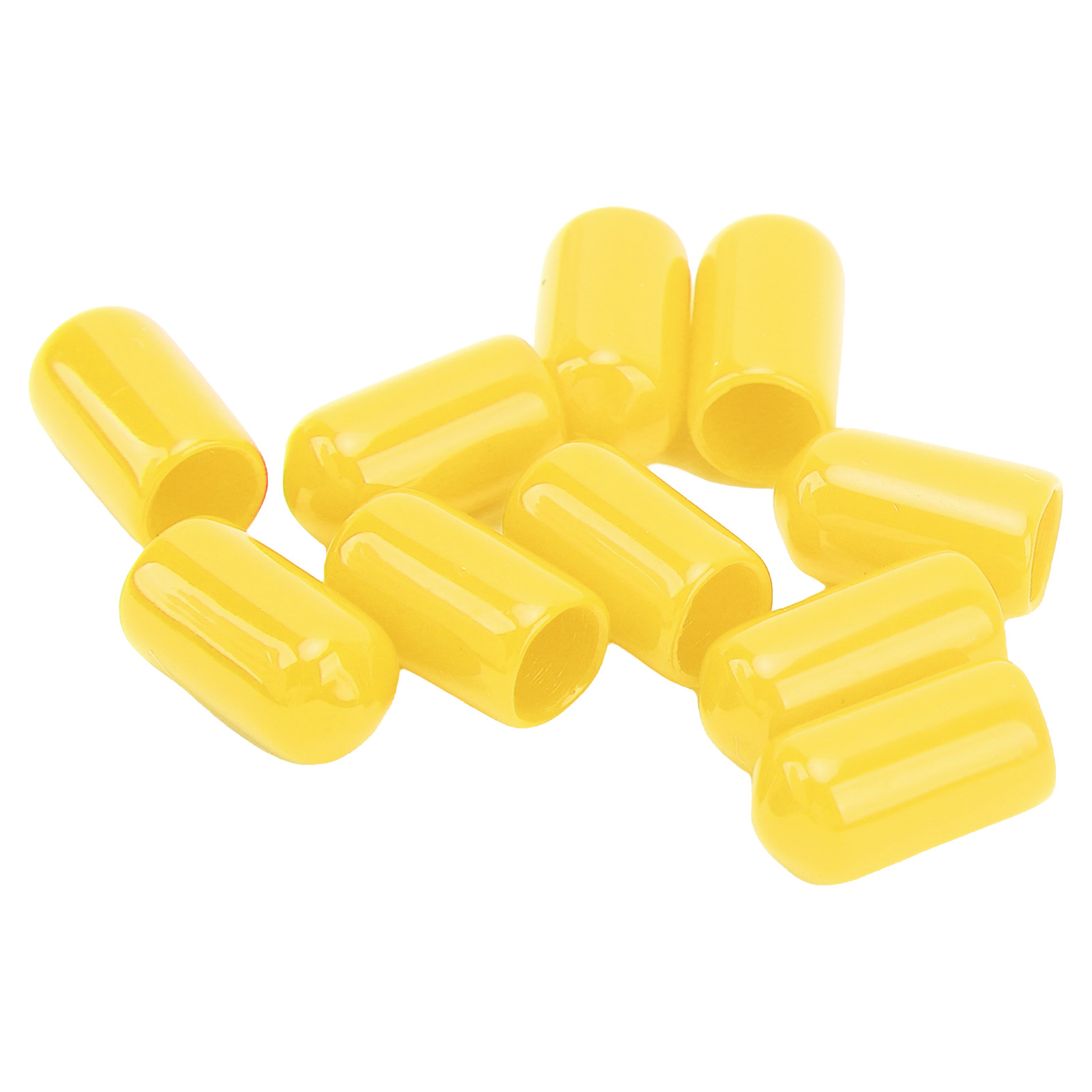 Car 20Pcs 6mm Brake Caliper Bleed Screw Nipple PVC Dust Cap For Braking