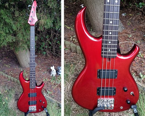 ARIA PRO II 'RSB Series Bass 'Candy Apple Red' Vintage Matsumoko Japan 1985