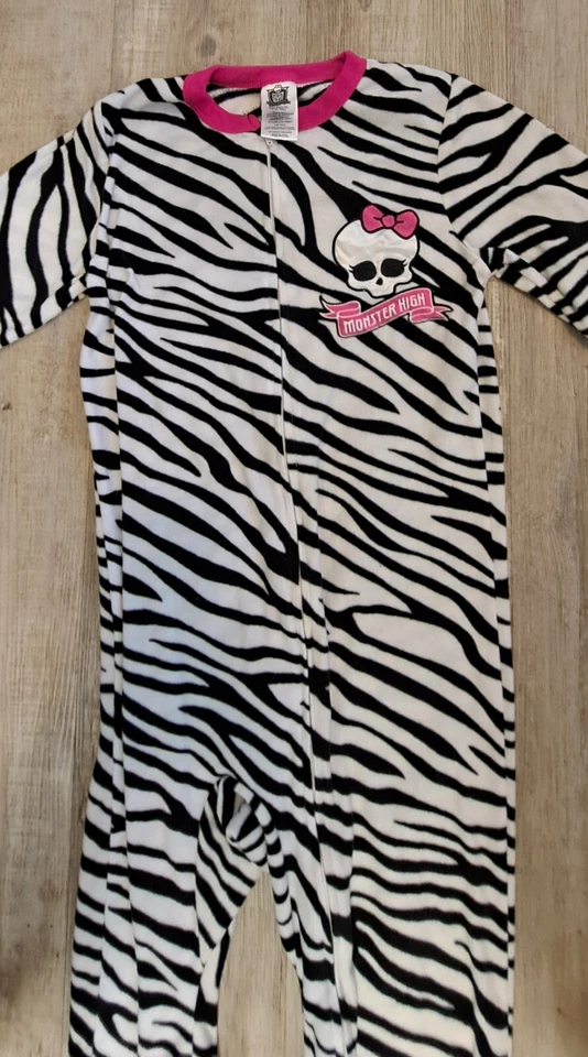 Pijama grande con patas Monster High 10/12 para niños Foto 2 de 4