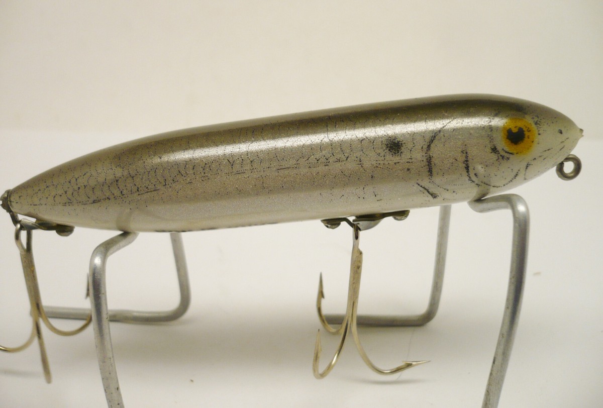 Vintage Fishing Lure Original Heddon Zara Spook G-Finish