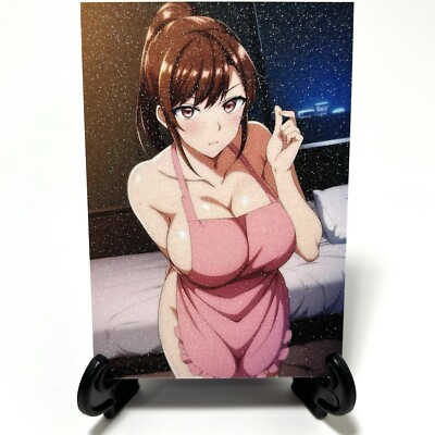 Himawari wa Yoru ni Saku Hisato Azuma Sexy Anime Waifu Girl Lewd Goddess Card
